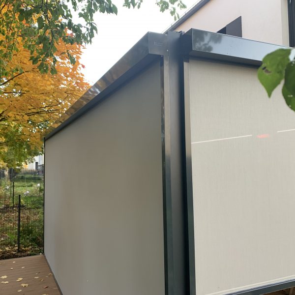 zabudowa pergoli 2 Rolety Screen - Refleksole - Wrocław - Intirol zdjęcie nr 6