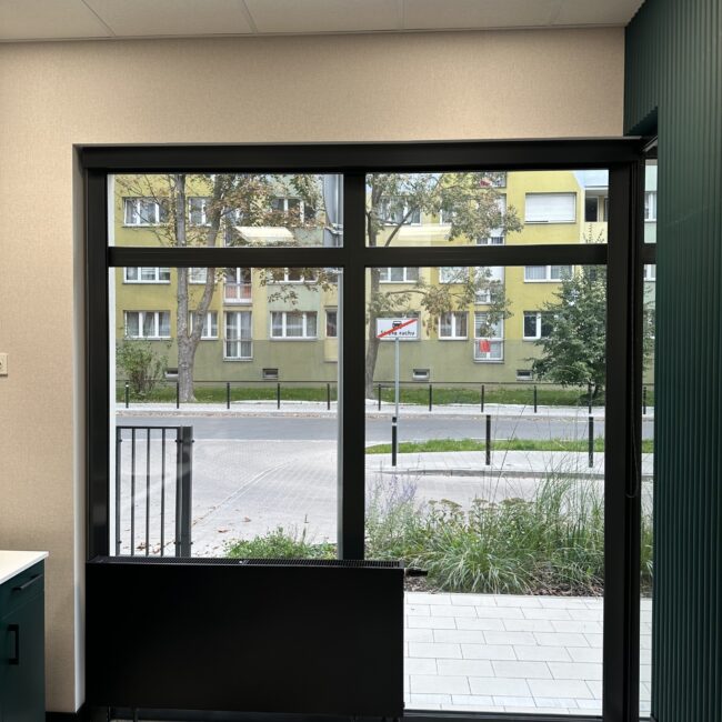 Roletki materiałowe — realizacja po montażu INTIROL