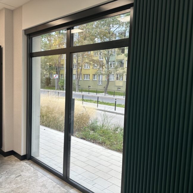 Roletki materiałowe — realizacja po montażu INTIROL
