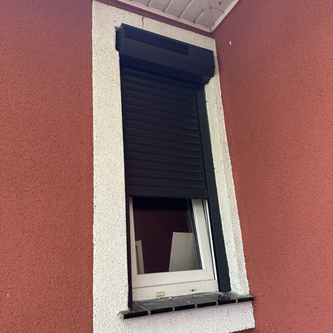 Rolety zewnętrzne — realizacja po montażu INTIROL