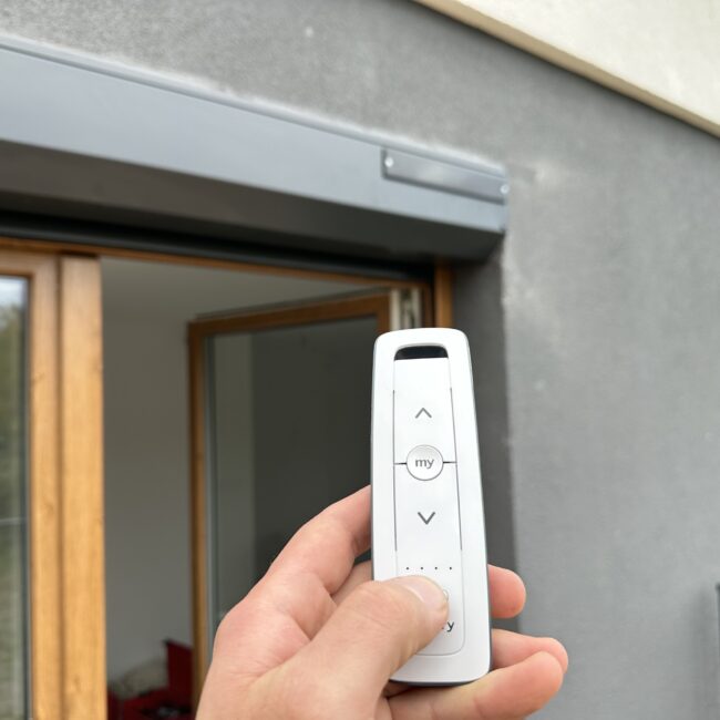 Rolety zewnętrzne — realizacja po montażu INTIROL