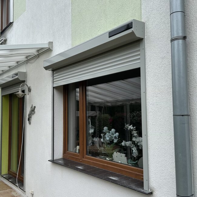 Rolety zewnętrzne — realizacja po montażu INTIROL