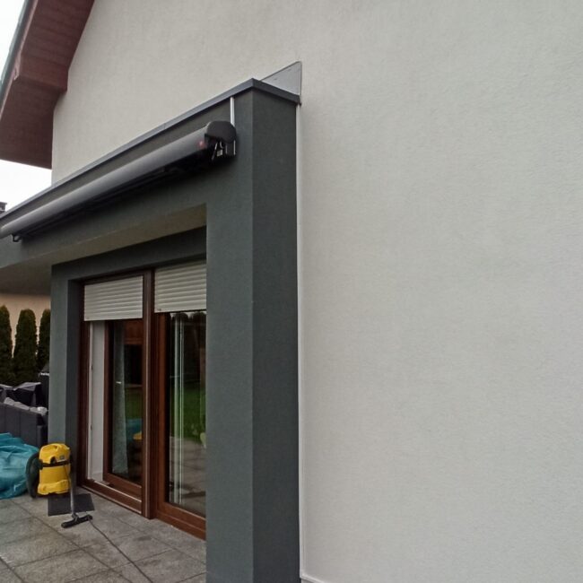 Markizy — realizacja po montażu INTIROL