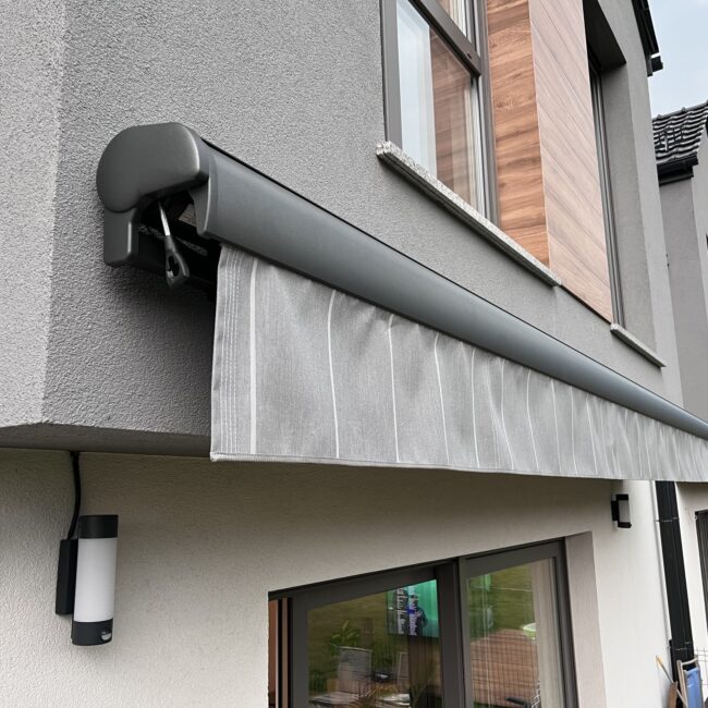Markizy — realizacja po montażu INTIROL