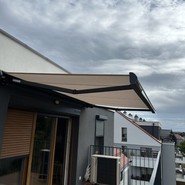 Markizy — realizacja po montażu INTIROL